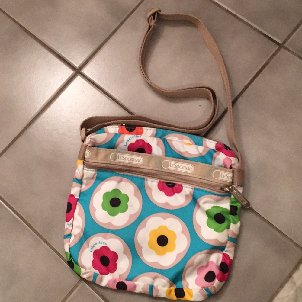 LeSportsac small handbag. Floral print